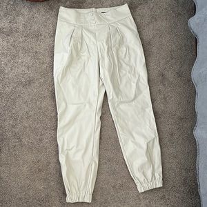Gabrielle Union (NY&C) faux leather joggers
